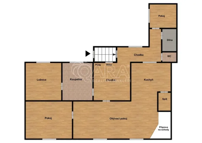 Prodej obchodního prostoru, Kladno - Švermov, Sportovní, 180 m2