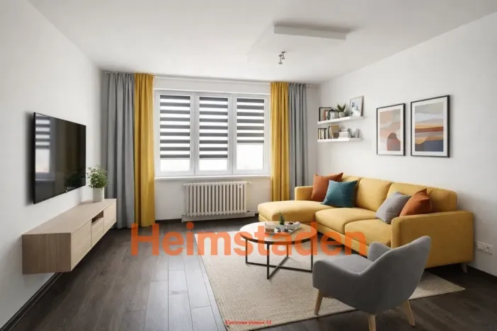 Pronájem bytu 2+1, Orlová - Poruba, Hornická, 53 m2