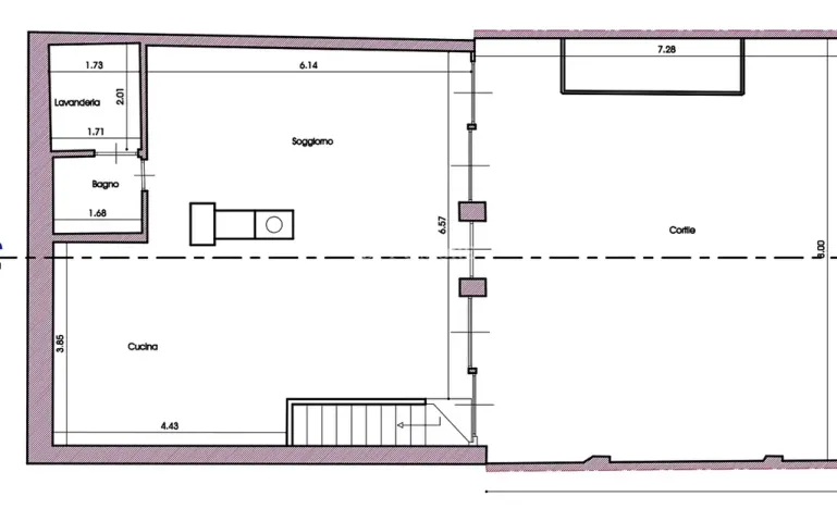 Prodej vily, Viareggio, Itálie, Via Virgilio, 95 m2