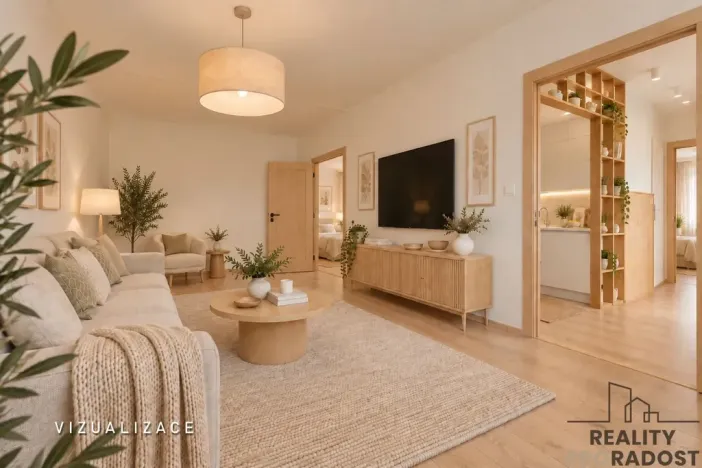 Prodej bytu 3+1, Kyjov, Sídliště U Vodojemu, 60 m2