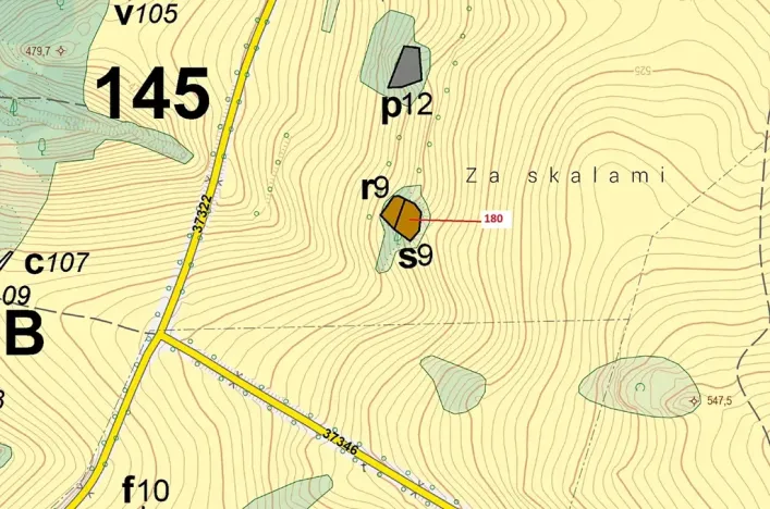 Dražba lesa, Jenišovice, 568 m2
