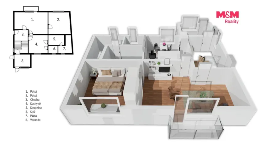 Prodej rodinného domu, Rychnov nad Kněžnou - Lokot, 150 m2