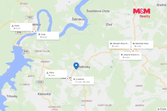 Prodej pozemku pro bydlení, Milešov, 1041 m2