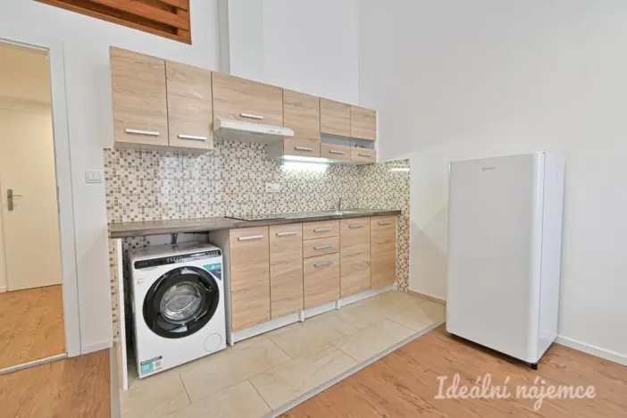 Pronájem bytu 1+kk, Brno - Černá Pole, Erbenova, 26 m2