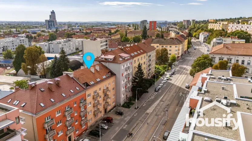 Prodej bytu 2+1, Brno, Vídeňská, 60 m2