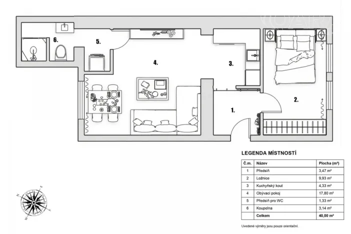 Prodej rodinného domu, Praha - Prosek, Prosecká, 56 m2