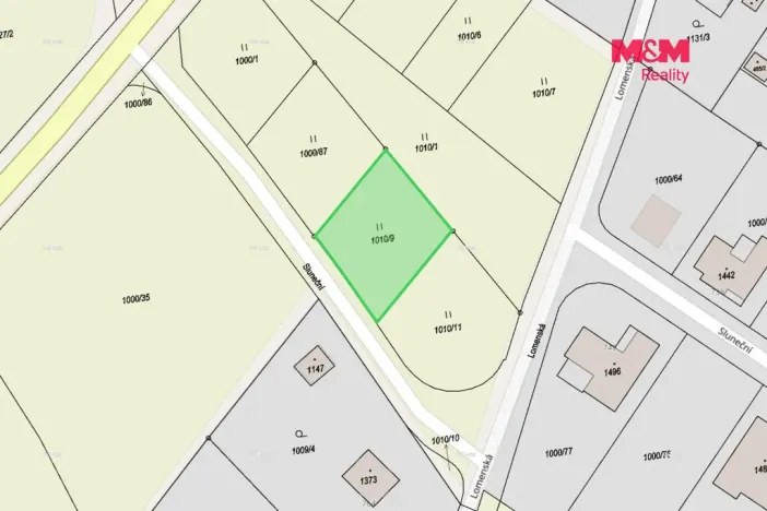 Prodej pozemku pro bydlení, Mladá Vožice, Lomenská, 699 m2