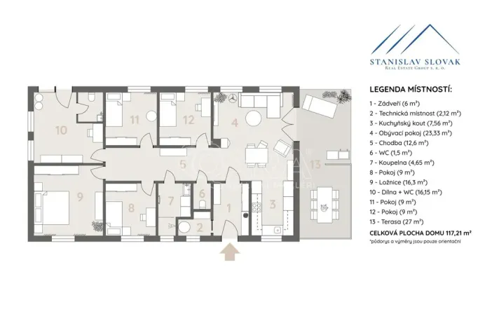 Prodej rodinného domu, Velké Albrechtice, 144 m2