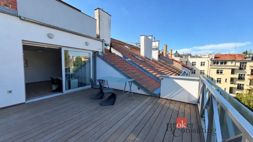 Pronájem bytu 1+kk, Praha - Dejvice, Nikoly Tesly, 46 m2