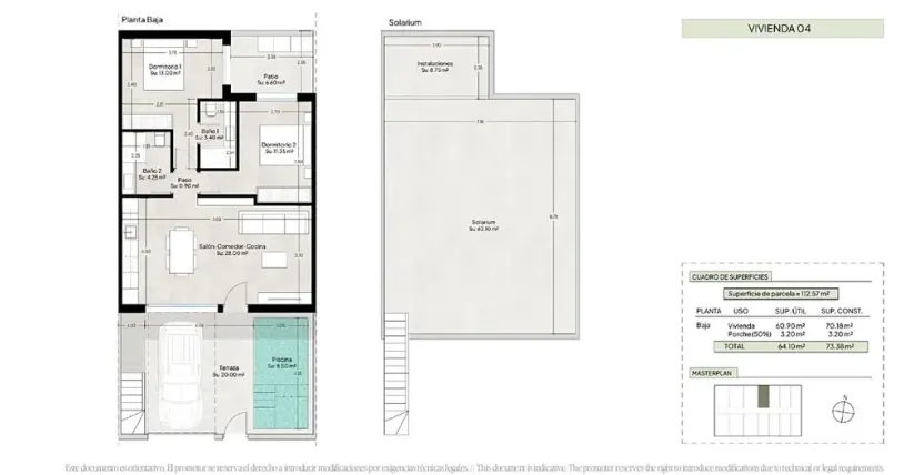 Prodej vily, Alhama de Murcia, Španělsko, 73 m2