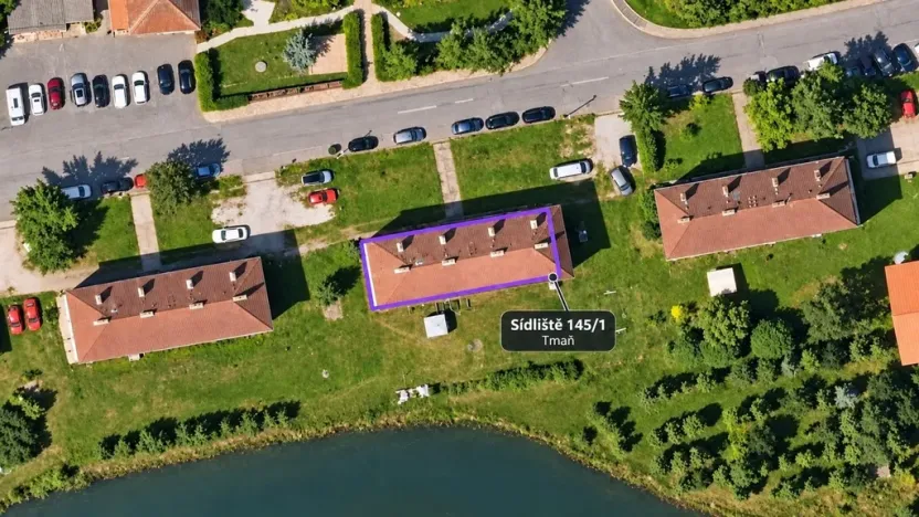 Pronájem bytu 2+kk, Tmaň, Sídliště, 38 m2
