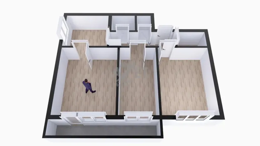 Prodej bytu 3+1, Ostrava - Výškovice, Kubalova, 62 m2