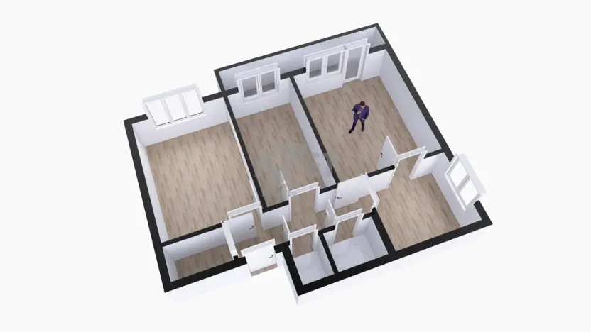 Prodej bytu 3+1, Ostrava - Výškovice, Kubalova, 62 m2
