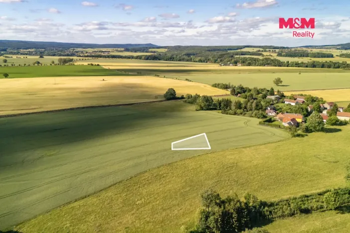 Prodej pole, Rožmitál pod Třemšínem - Skuhrov, 1439 m2