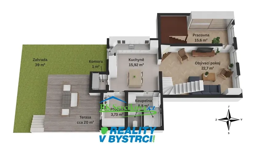 Prodej bytu 5+1, Modřice, Masarykova, 151 m2