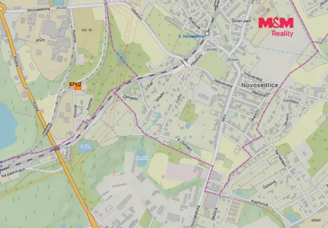 Prodej pozemku pro bydlení, Dubí, 861 m2