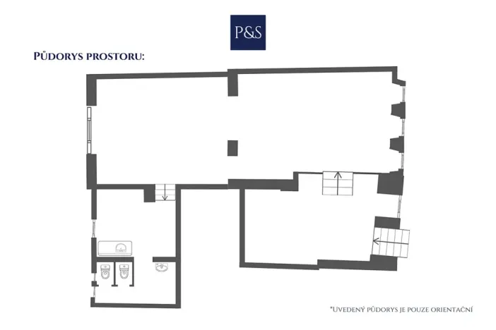 Pronájem obchodního prostoru, Třebíč, Hasskova, 127 m2