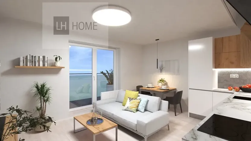Prodej bytu 2+kk, České Budějovice, Branišovská, 49 m2