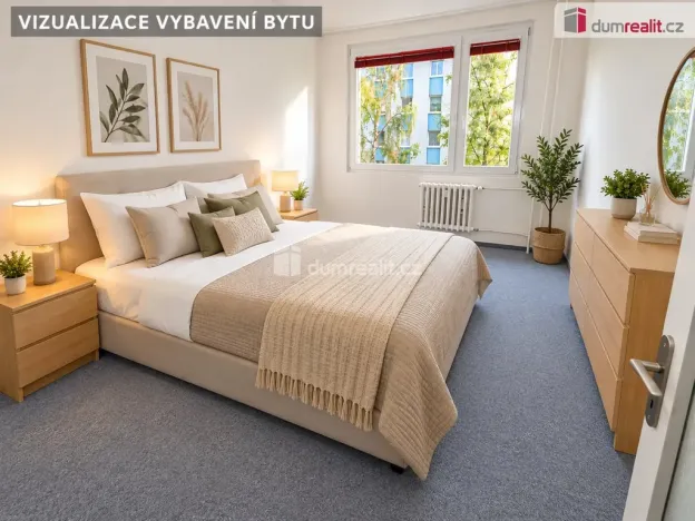 Pronájem bytu 3+1, Praha - Háje, Kosmická, 78 m2