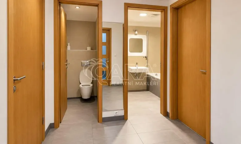 Pronájem bytu 2+kk, Praha - Holešovice, Komunardů, 57 m2