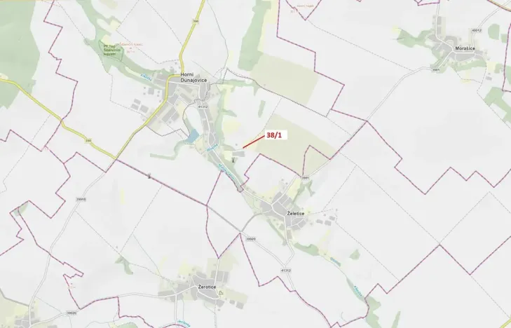 Dražba lesa, Horní Dunajovice, 245 m2