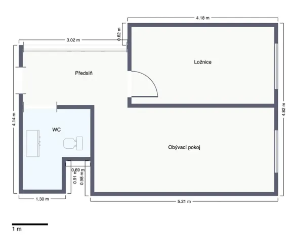 Prodej bytu 2+kk, Praha - Kamýk, U Kamýku, 33 m2