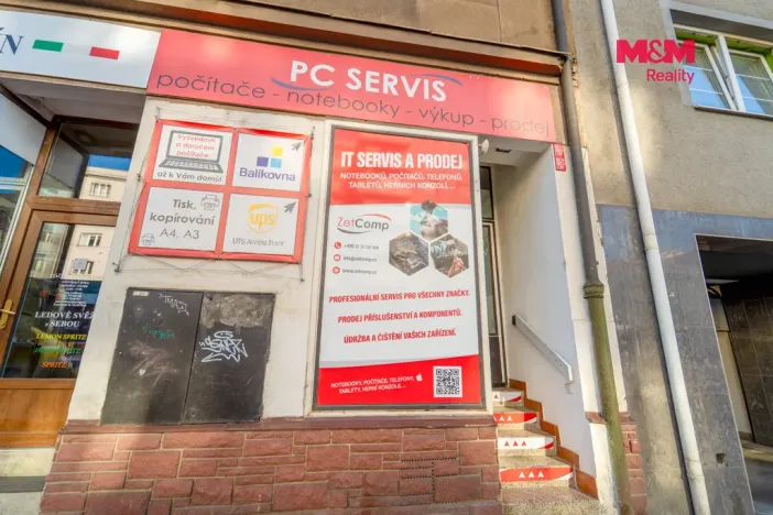 Pronájem obchodního prostoru, Plzeň - Východní Předměstí, Koterovská, 43 m2