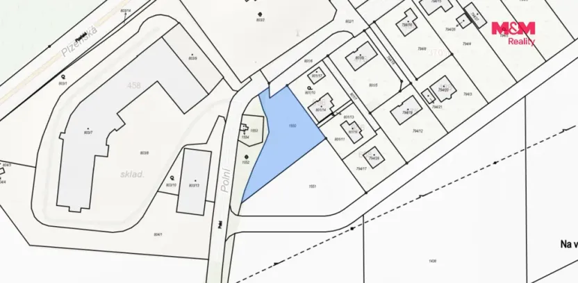 Prodej pozemku pro bydlení, Zbůch, 1309 m2