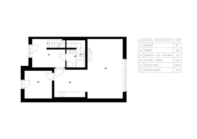 Prodej pozemku pro bydlení, Svinošice, 541 m2