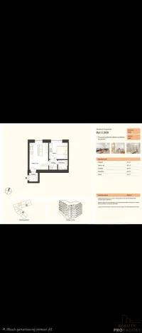Pronájem bytu 2+kk, Brno, Mathonova, 39 m2