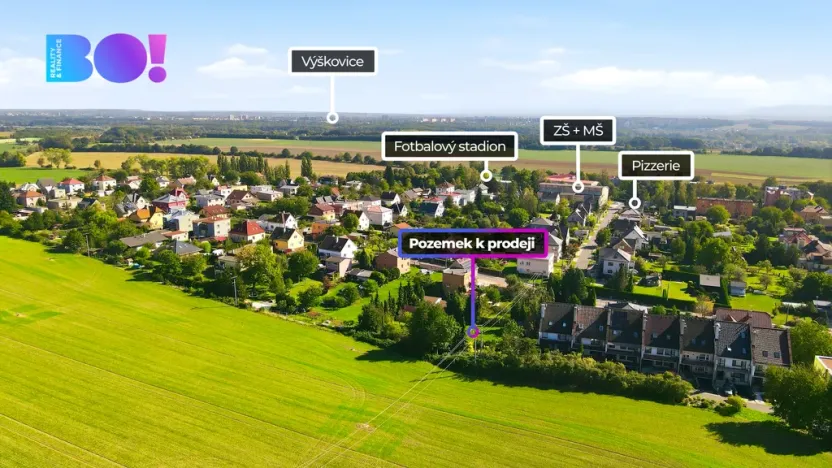 Prodej pozemku pro bydlení, Ostrava - Polanka nad Odrou, 1502 m2