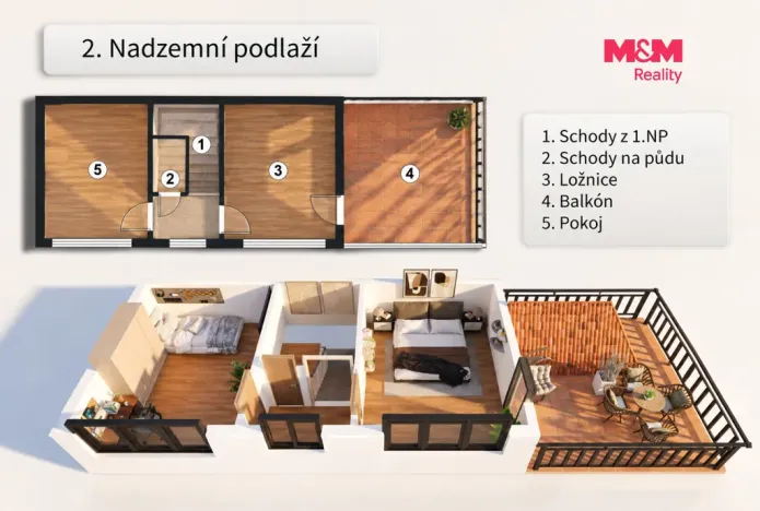 Prodej rodinného domu, Holubice, Na Návsi, 61 m2