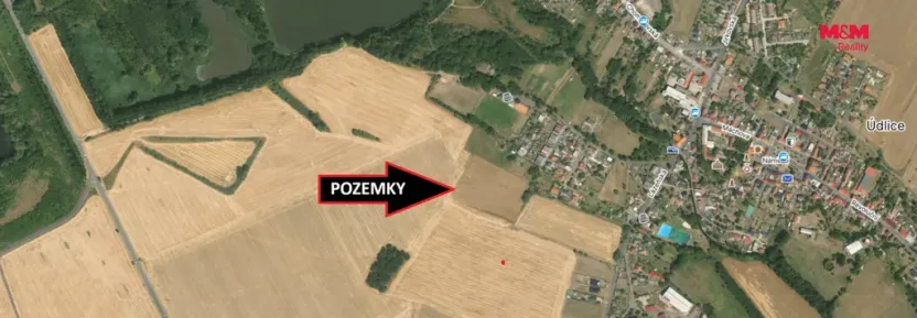 Prodej pole, Údlice, 10482 m2