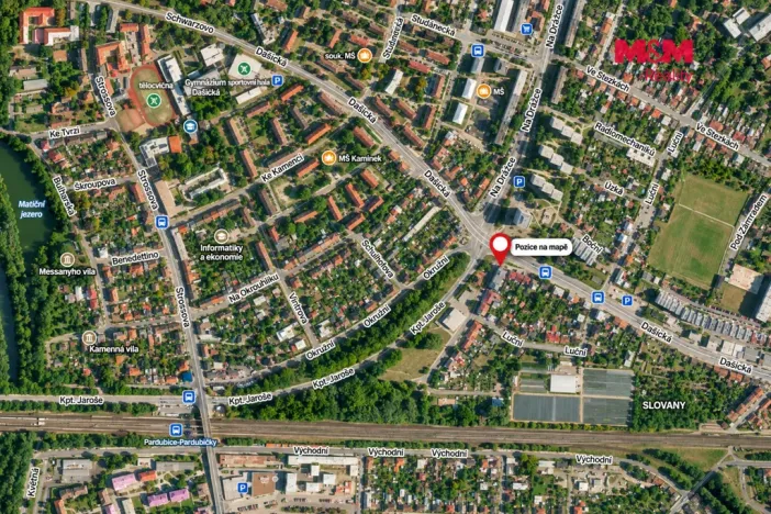 Pronájem bytu 2+kk, Pardubice, Na Drážce, 44 m2