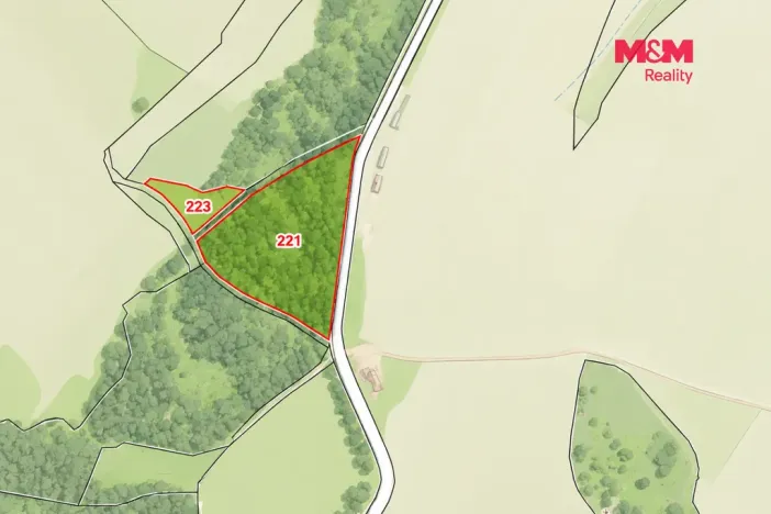 Prodej pozemku, Stará Voda - Vysoká, 17561 m2