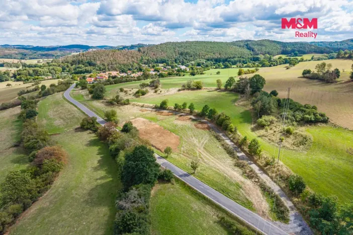 Pronájem pozemku pro bydlení, Milešov, 770 m2