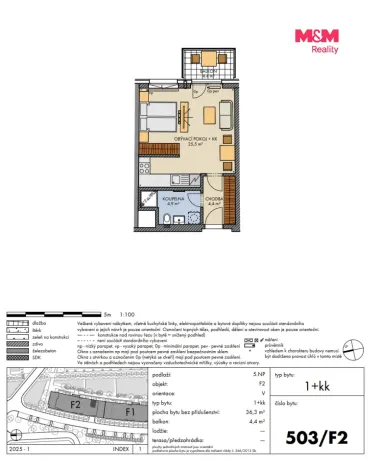 Prodej bytu 1+kk, Praha, Bartůňkova, 36 m2