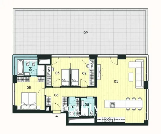 Prodej bytu 4+kk, Znojmo, 98 m2