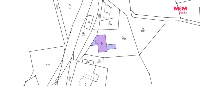 Prodej chalupy, Klíny, 1080 m2