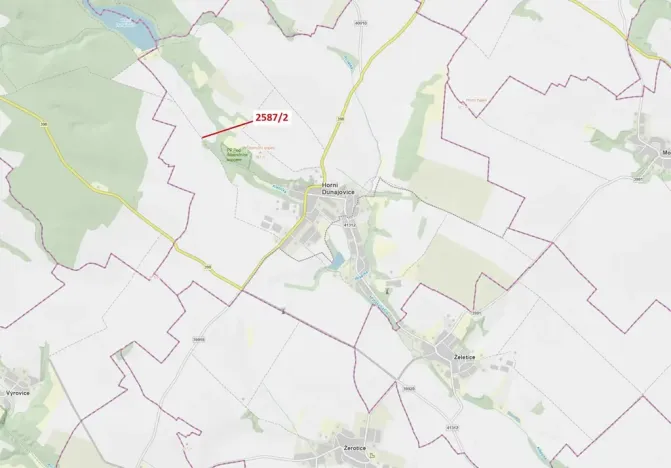 Dražba lesa, Horní Dunajovice, 86 m2