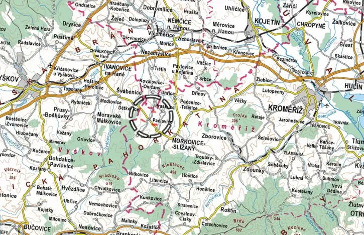 Prodej pole, Pačlavice, 51186 m2