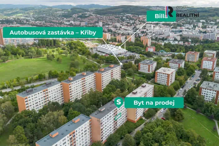 Prodej bytu 4+1, Zlín, Křiby, 87 m2
