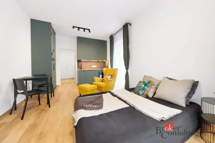 Pronájem bytu 1+kk, Brno - Zábrdovice, Hvězdová, 35 m2
