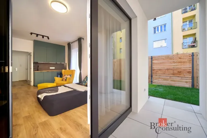 Pronájem bytu 1+kk, Brno - Zábrdovice, Hvězdová, 35 m2