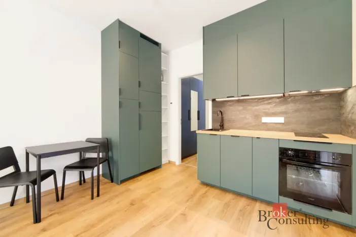 Pronájem bytu 1+kk, Brno - Zábrdovice, Hvězdová, 35 m2
