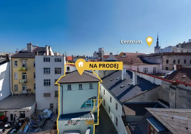 Prodej činžovního domu, Olomouc, Riegrova, 824 m2