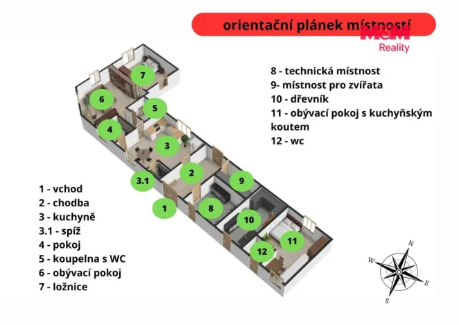 Prodej chalupy, Květinov, 137 m2