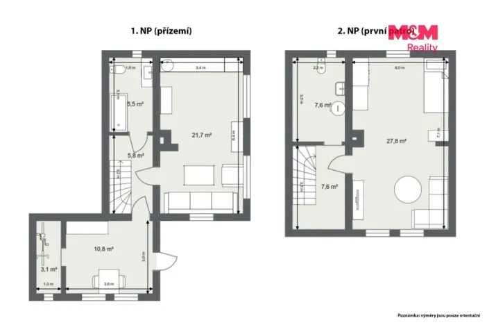 Prodej rodinného domu, Černava, 90 m2