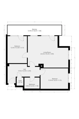 Pronájem bytu 3+kk, Kladno - Dubí, Ke křížku, 73 m2