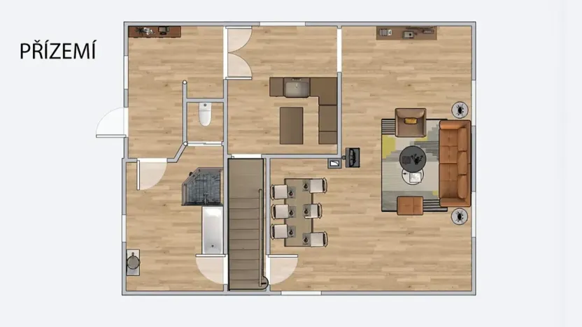 Pronájem rodinného domu, Svojetín, 120 m2
